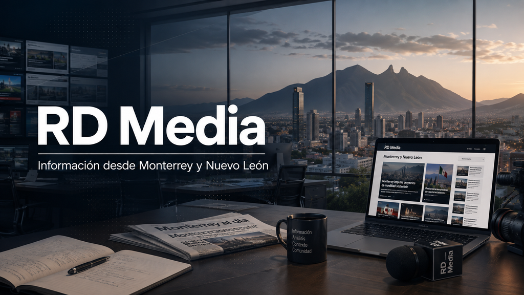 Vista de Monterrey, Nuevo León, ciudad sede de RD Media