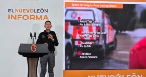 Frente Frío 1 dejará más de 100 milímetros de lluvia en Nuevo León