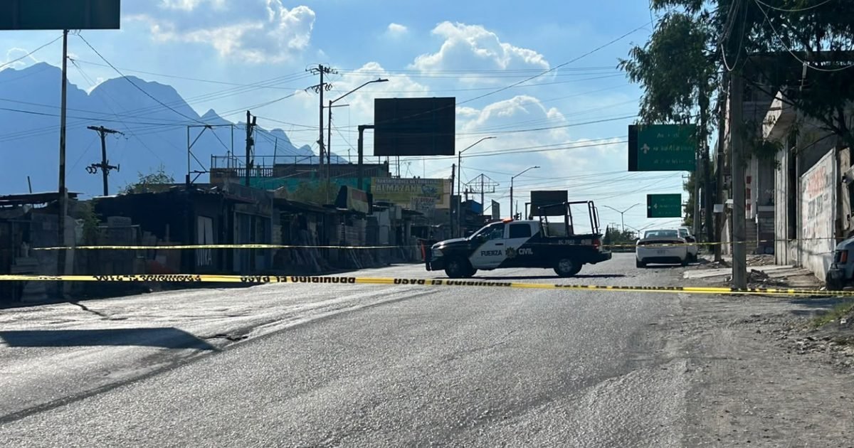 Hombre es asesinado a balazos en calles de la colonia Topo Chico