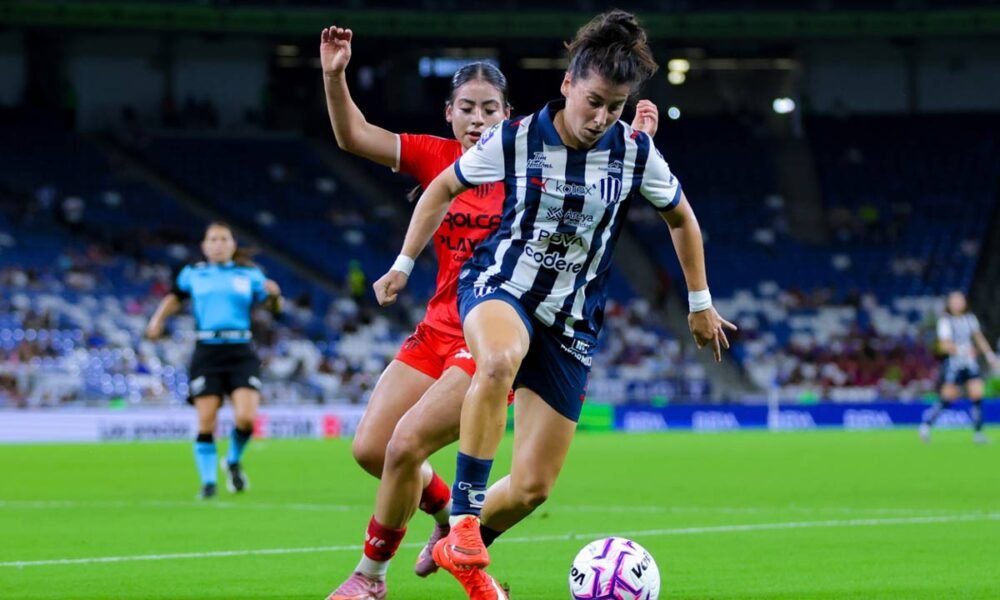 Rayadas golea 10-0 al Necaxa Femenil y firma récord para Monterrey