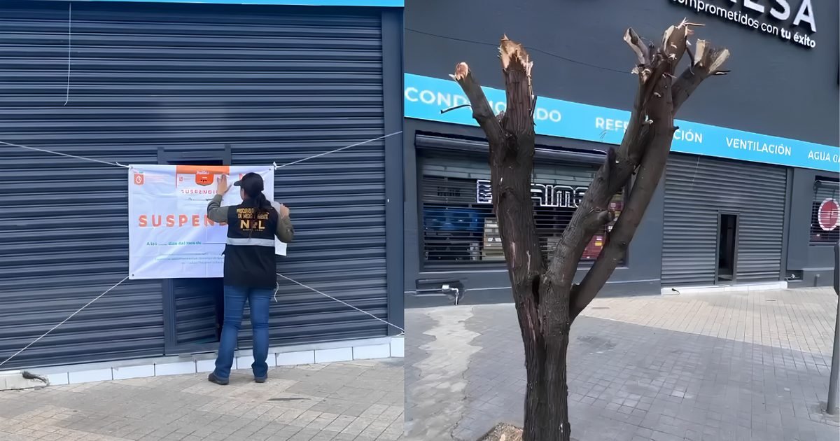 Suspenden establecimiento en <a href=