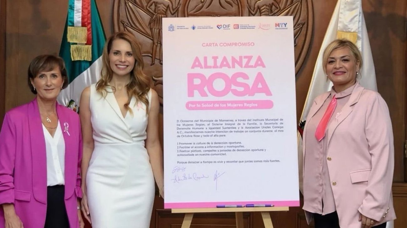 DIF Monterrey fortalece acciones de prevención y atención contra el cáncer de mama