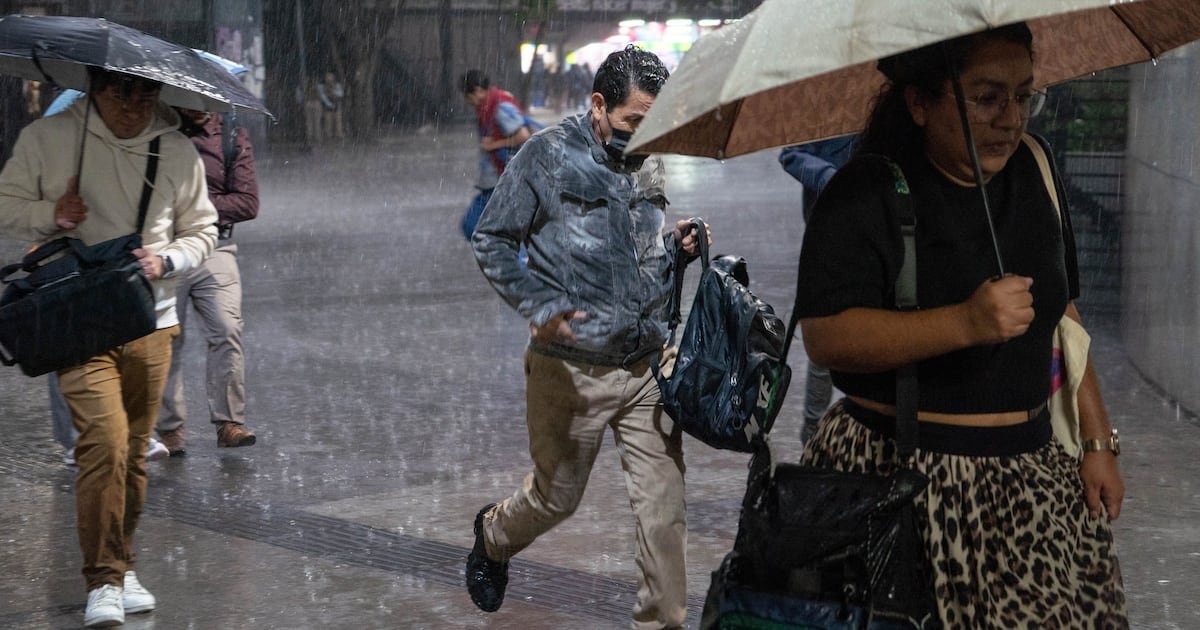 Monterrey acumula 212.3 milímetros de lluvia en cuatro días, equivalente a un mes