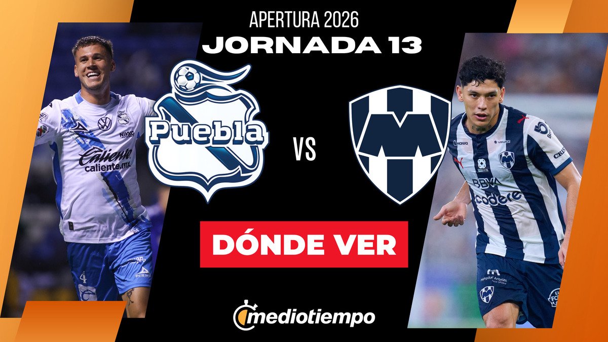 Monterrey enfrenta a Puebla hoy; conoce dónde ver en vivo el partido de Liga MX 2026